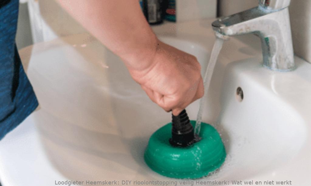 Diy Rioolontstopping Veilig Heemskerk