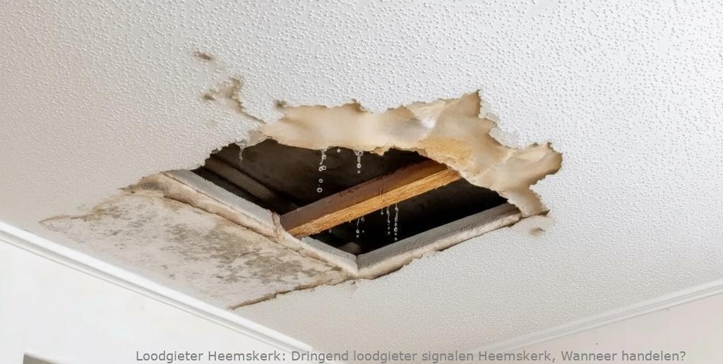Dringend Loodgieter Signalen Heemskerk